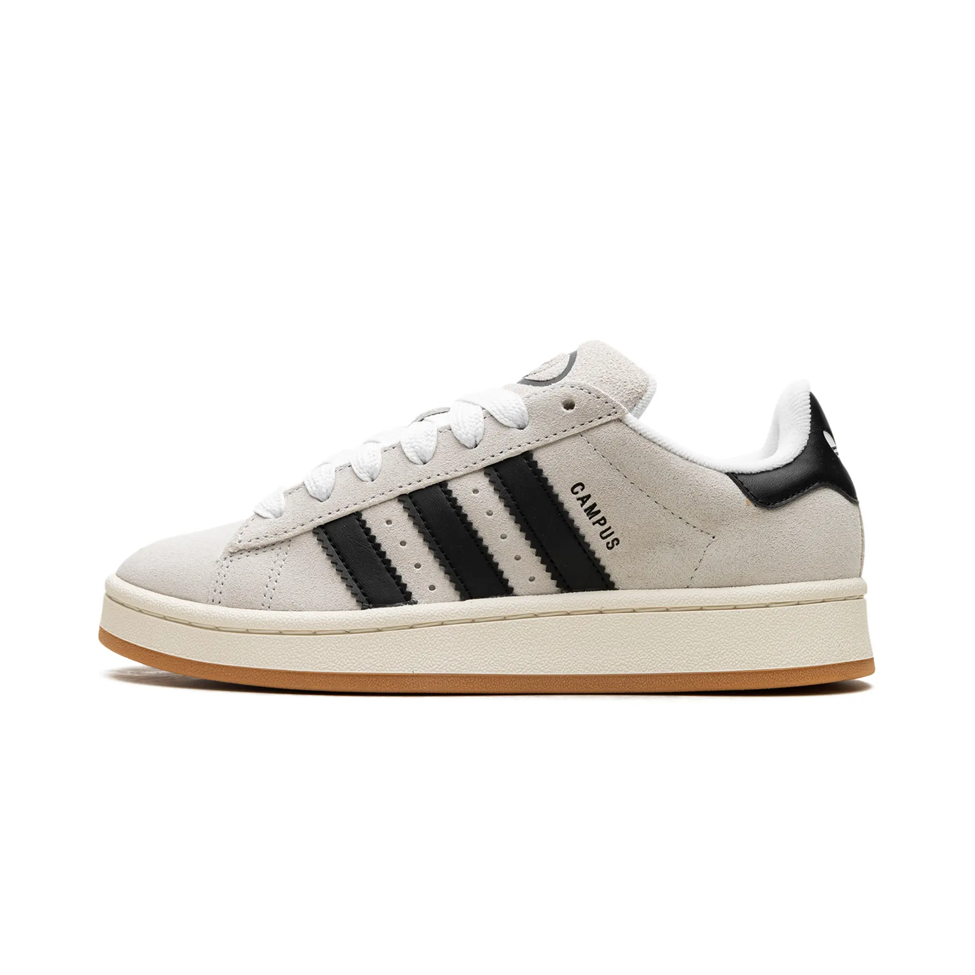 Women's CAMPUS 00S Sports Sneakers, White/Black Colorway, Style Code GY0042