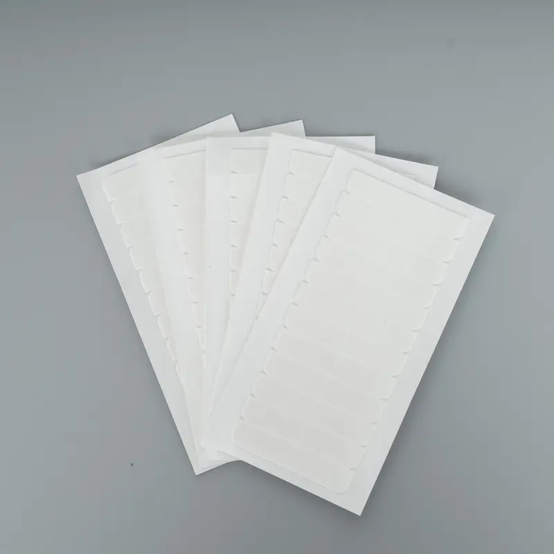 LuxeTress Hair Extension Tape Replacement for Tape in Hair Extensions Double Sided Professional Strong No-Residue Tapes. 1.6 * 0.3inch per Piece Haircare Heatless