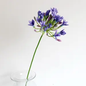 Artificial Bai Zi Lan Lily Flower Stem Extension, Perfect for Wedding Decor, Home Decoration, Valentine's Day Floral Arrangement