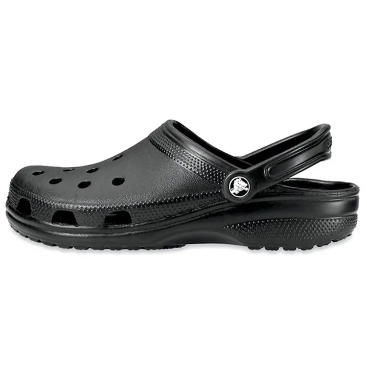 Crocs Classic Beach Sandals Unisex Black Crocs Classic Beach Sandals Unisex Black