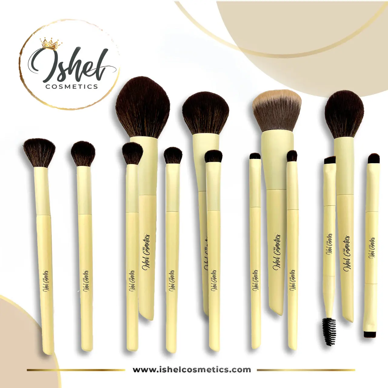 Profesional Brush Set- Ishel Cosmetics   
