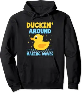 Funny Rubber Duckie Ducky Meme Duckling Toy Bath Duck Pullover Hoodie - Terrancecar Shop 62B0CZ7KFS9W