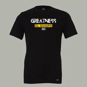 Greatness El Guapo Signature Tee Cotton Casual T-Shirt with Graphic Text