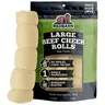 Redbarn Large Beef Cheek Rolls 100% Natural, Long Lasting Dog Chew
