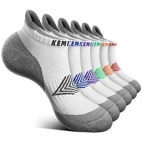 6pairs white 6 Color Mixed4496