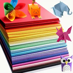 20Sheets /50 Sheets A4 Colored Cardboard Painting Make Greeting Card Cover Paper Handmade Cardboard - Versatile Quality Colored Cardstock for Printing, Origami and Arts and Crafts - 10 Different Bright Colors, - Perfect for School Projects and Home Crafts