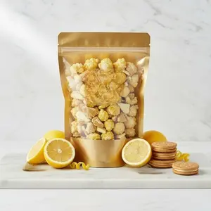 Lemon Poundcake Popcorn - Zesty Lemon & Buttery Poundcake Flavor - Refreshing & Indulgent Snack - Perfect for Sunny Days