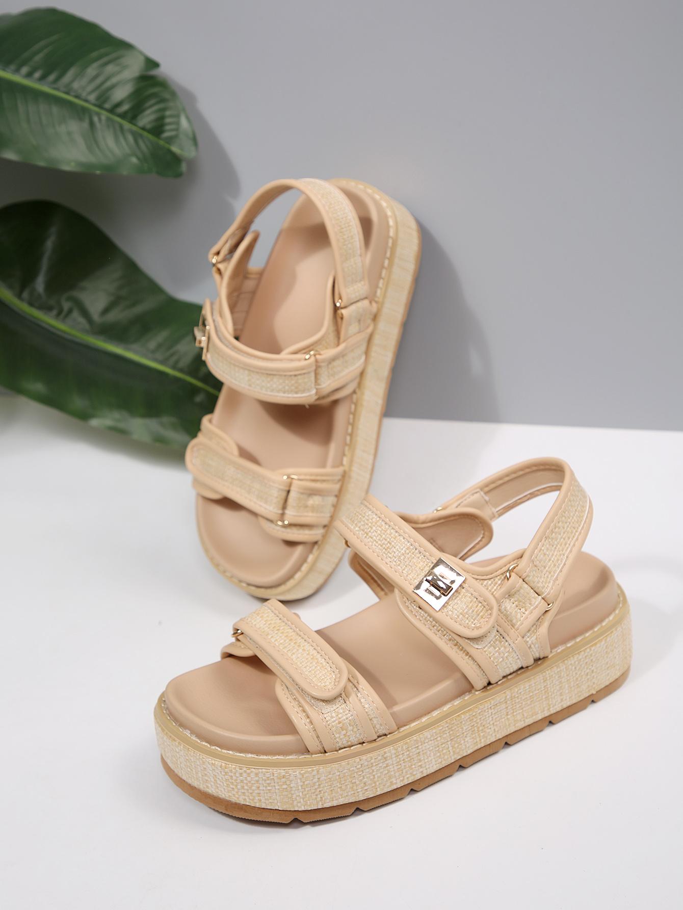 Women's Schoolbag Buckle Thick-Soled Platform Sandals Perfect Gift