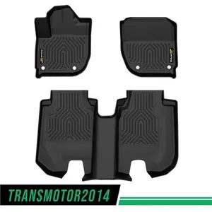 Fit For 2016-2022 Honda HR-V All Weather TPE Rubber Floor Mats Liners Black 3PCS