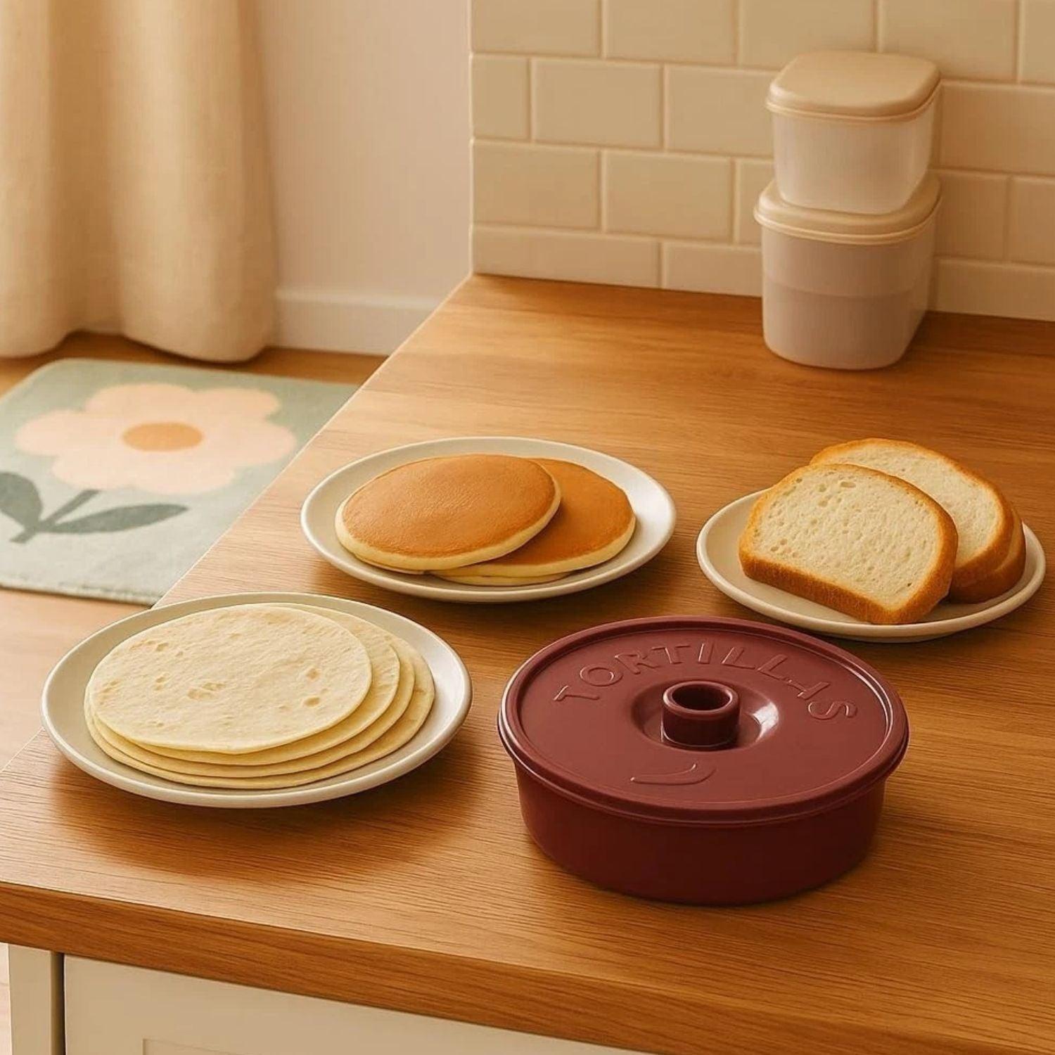 Home Collection 2-Pack Tortilla Warmer with Lid 8.5"