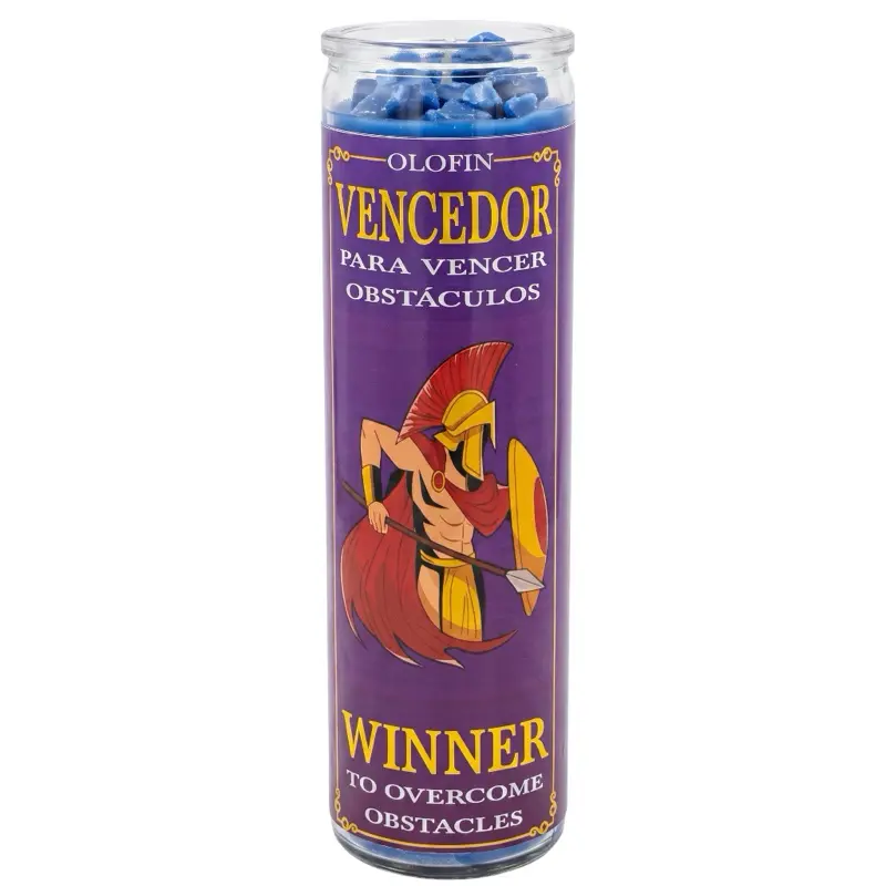 Vencedor (Winner) Prepared Ritual Candle Perfumed
