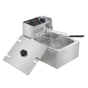 [FLASH SALE] ROVSUN 11.4 QT 110V 2500W Single Tank Electric Deep Fryer