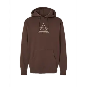 Heavyweight Brown Logo Hoodie