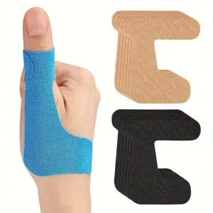 5 Pairs Flexible Thumb Splint & Finger Support, Self-Adhesive Elastic Athletic Tape for Volleyball, Basketball & Gym, Breathable Thumb Brace for Pain Relief, Anti-Chafing Sports Wrap outdoorfun