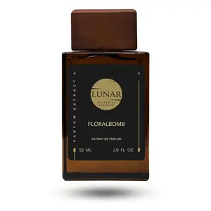 LunarCo Floral Bomb top notes Tea, Bergamot, Osman thus for Women Extrait de Parfum Spray, 1.8 Ounce