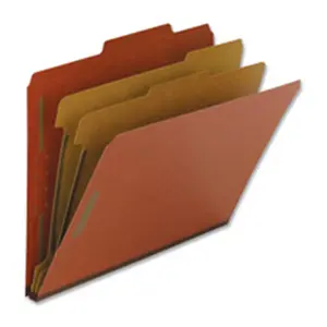 212 MAIN Recycled Paper Legal Classification Folders - 3-Partition, Expandable Document Sorting Solution for Office Filing Needs