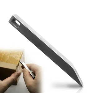 EDC Heavy Duty Keychain Prybar Titanium Pry Bar for Every Day Carry, Stainless Steel Key Chain Pocket Multitool Prybar Screwdriver, Bottle Opener, & Box Opener