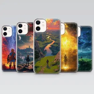 Legends of Zelda Phone Case Fantasy Cover, Compatible with iPhone X, 11, 12, 13, 14, 15, 16, 17 & more