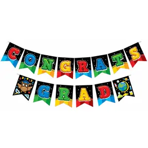 Kindergarten Graduation Banner - Kindergarten Graduation Party Decorations