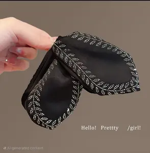 Luxury Crystal Embellished Bow Hair Clip