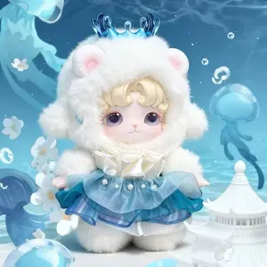 PINYUN-MiJuan Shui Ling Long,Bunny Plush Dolls,Soft Furry Collectibles,Backpack or clothing decoration,Stuffed Animal