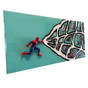 20” x 10” Web Wall Art – Handcrafted Diecast Display
