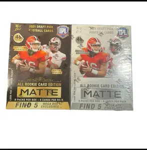 2021 Wild Matte All Rookie Football Cards Give Away Packs