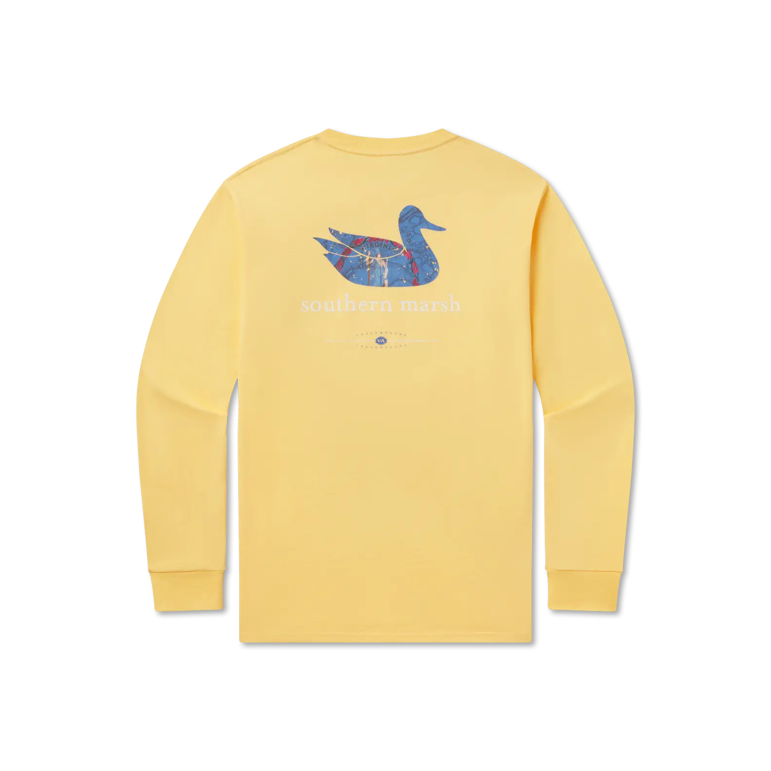 Men's Authentic Heritage Long-Sleeve Virginia Tee