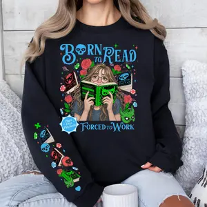 Born To Read Navessa Allen Series Sweatshirt, Forced To Word Hoodie, Lights Out, Caught Up, Game On, Romance Smut Bookish Shirt, Spicy Books Reader, Gift For Bookish