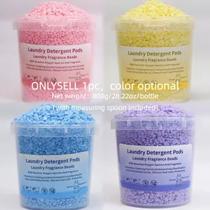 Laundry Beads, 1.76lb/bottle Long Lasting Fragrance Beads with Scoop, Laundry Detergent Beads, Laundry Detergent Pods, Laundry Tools & Accessories for Home Use, Laundry Scent Booster