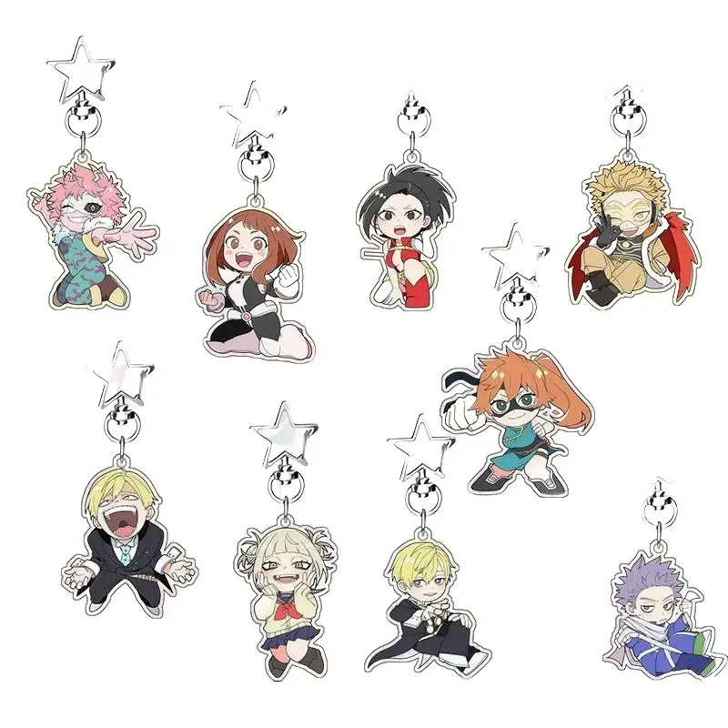 My Hero Academia Hawks Acrylic Keychain, Bag Charm, Fan Gift
