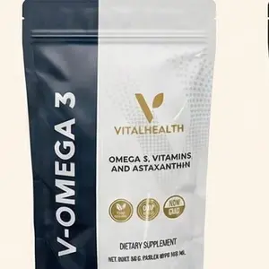 VitalHealth V-Omega 3 VitalHealth – Omega 3 with Vitamins & Astaxanthin High-Quality Supplement