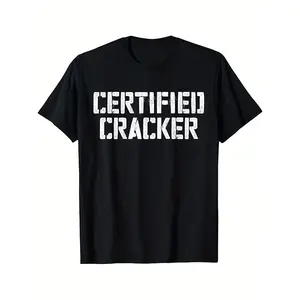 Certified Cracker T-Shirt T-Shirt made in usa