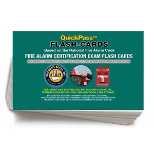 Fire Alarm Certification Exam QuickPass Flash-Cards Based On The National Fire Alarm Code