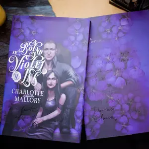 Bound in Violet Ink—Dark Romantasy Novella by Charlotte Mallory
