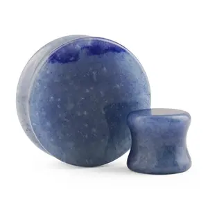 Blue Aventurine Stone Plugs