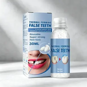 Instant Smile Confidence – Thermal Forming False Teeth 30ml – Reusable & Moldable Denture Kit – Super Strong, Non-Toxic – Temporary Tooth Replacement for Missing Teeth – Easy DIY Dental Repair