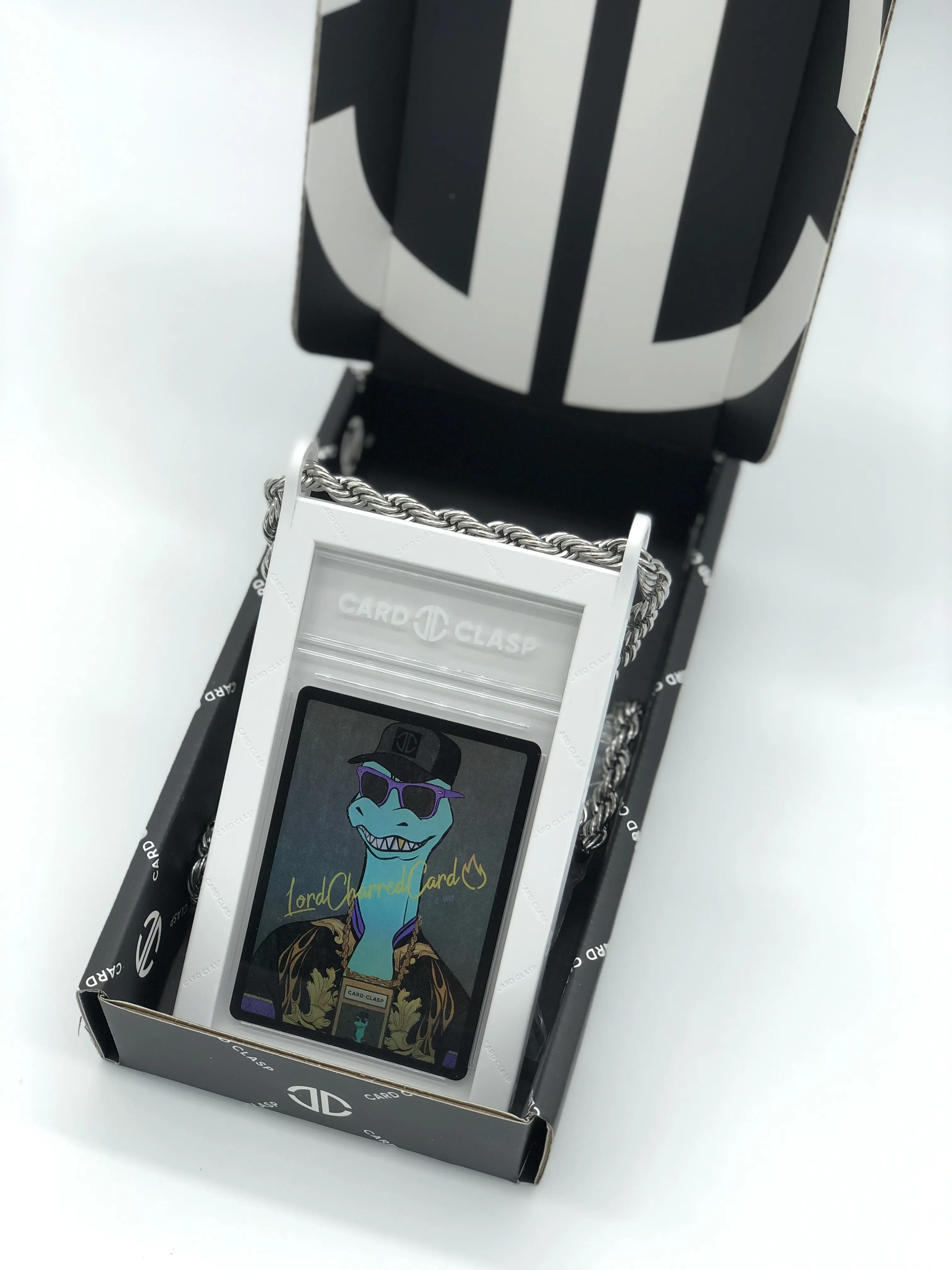 Card Clasp Wearable Card Necklace Display Case (Moon White) I PSA Sized Graded Card Necklace I Protector I Fits PSA, Pokemon - TikTok Shop Card Clasp Wearable Card Necklace Display Case (Moon White) I PSA Sized Graded Card Necklace I Protector I Fits PSA, Pokemon - TikTok Shop