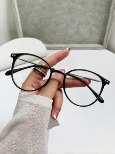 Full Rim Eyeglasses, Basic Fashion Eyeglasses for Women & Men, Fashion Eyeglasses for Work, Daily Clothing Decor, Perfect for Student Daily Use, Stylish Glasses