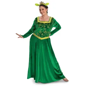 Women's Deluxe Shrek Fiona Costume Dress