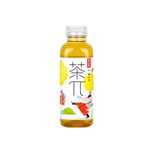 NONGFU SPRING ChaPi Lemon Black Tea 500ml - Refreshing Citrus Brew, Random Packaging