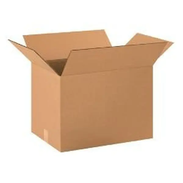 Box Partners 191313 Rectangular Corrugated Boxes, 19 in. x 13 in. x 13 in., 200#/ECT-32 Kraft Material, Standard Strength Corrugated Cardboard Envelopes & Postal Supplies for Office Use