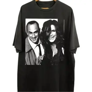 Retro Elliot Stabler And Olivia Benson T-Shirt
