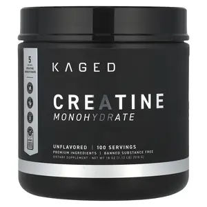 Kaged Creatine Monohydrate, Unflavored, 1.12 lb (510 g)