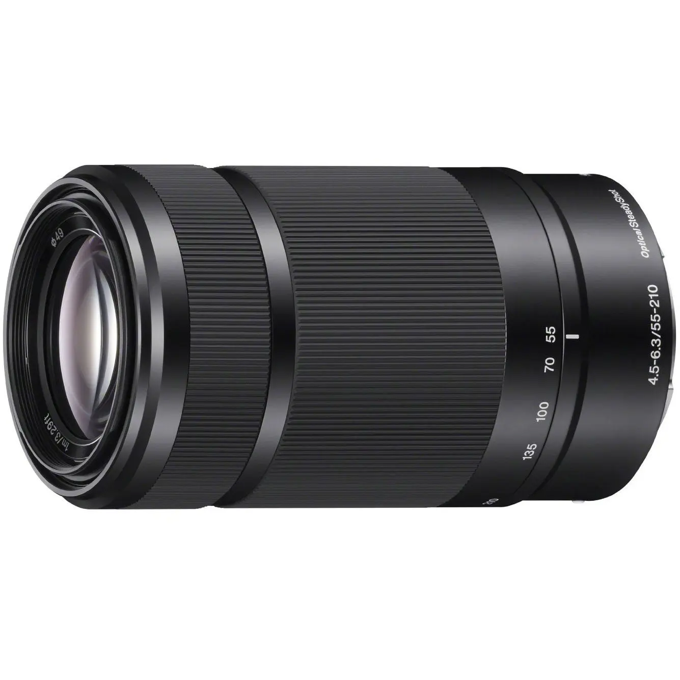 Sony SEL55210 E-Mount Camera Lens - 55-210mm Zoom, Black Metal Photography Equipment