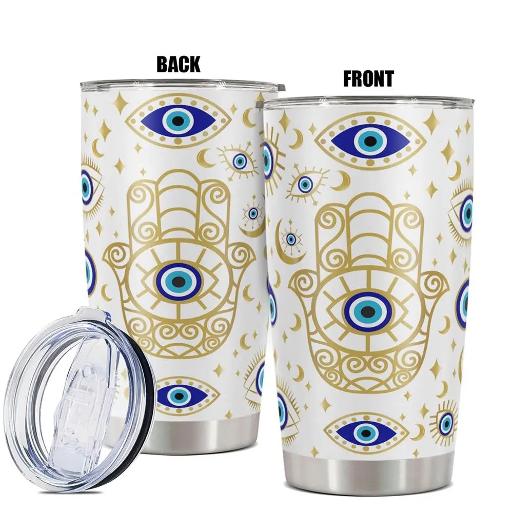 20oz Travel Tumbler, 1 Count Stainless Steel Tumblers with Lid & Straw, Insulated and Durable Cup, Portable Insulated Tumbler, Perfect for Fantasy Lovers and Anyone Who Loves Unique Artwork, Traveler Tumbler, Drinkware