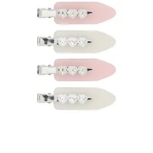 Emi Jay Popstar Clip Set Of 4 in Soft N Sweet