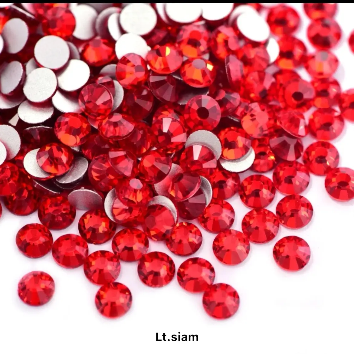 SS16 Light Siam Glass Rhinestones