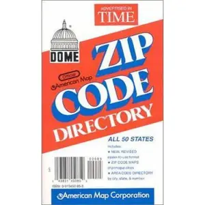 USED-Dome Official American Map Zip Code Directory by Arrow Publications (Paperback)