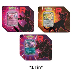 Pokémon Team Rocket Tin [Mewtwo/Persian/Nidoking]